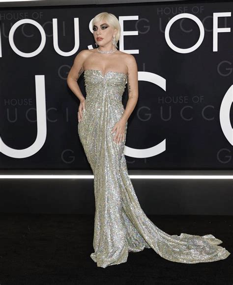 gaga house of gucci dress